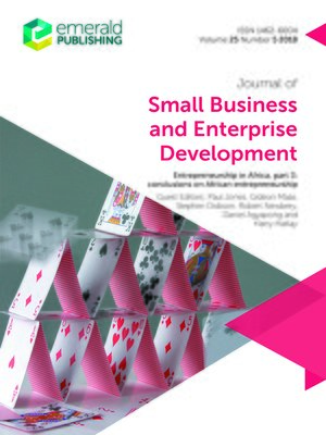 cover image of Journal of Small Business and Enterprise Development, Volume 25, Number 5